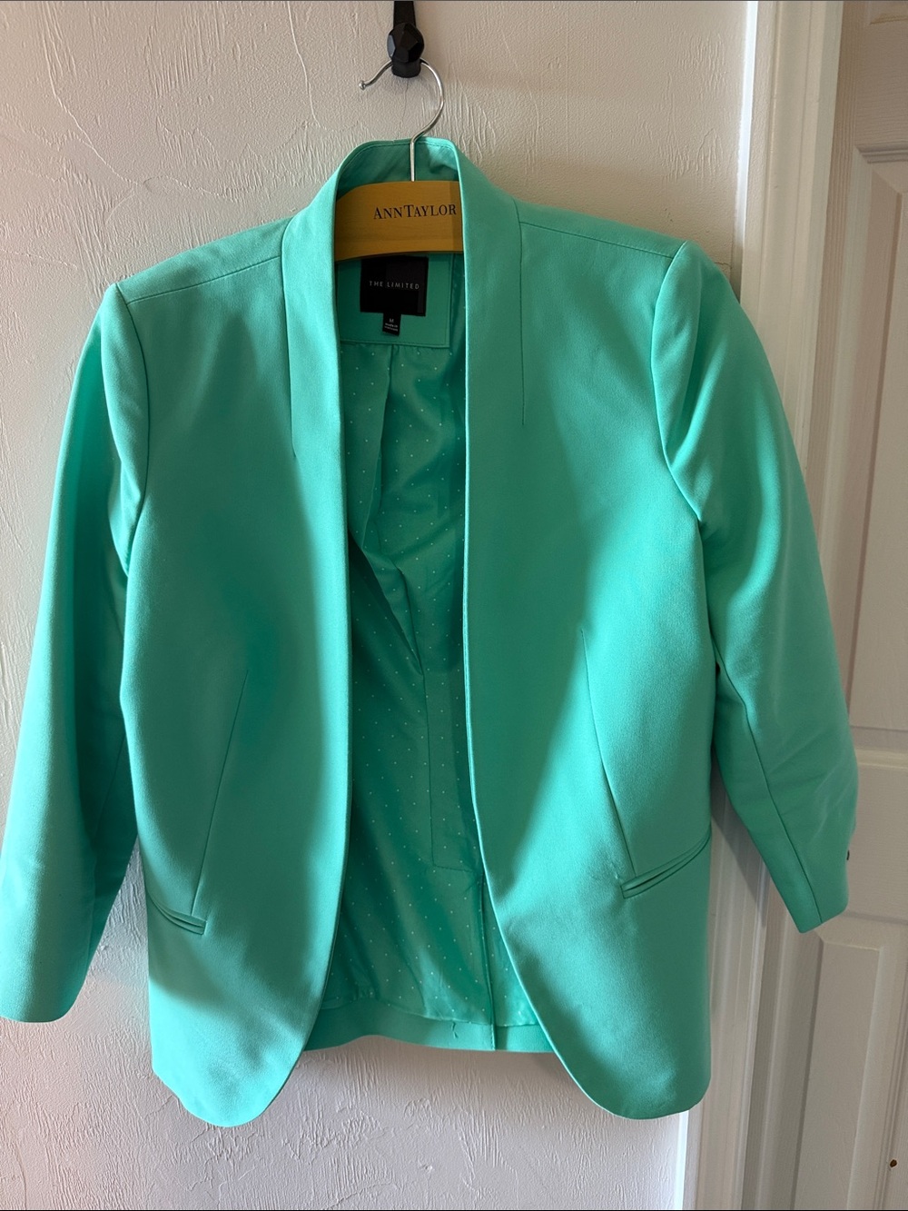 The Limited mint green blazer